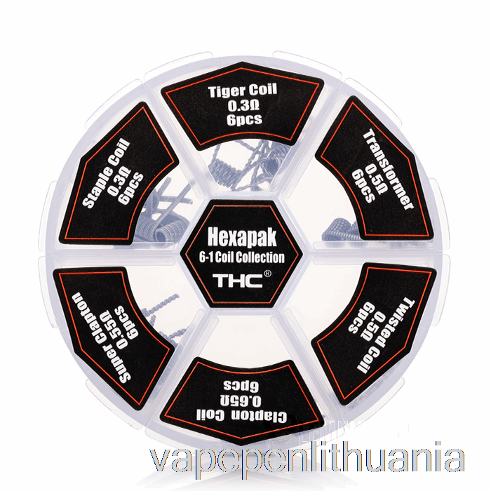 Thunderhead Creations Hexapack 6-in-1 Ritės Kolekcija 6-in-1 Pakuotė Vape Skystis